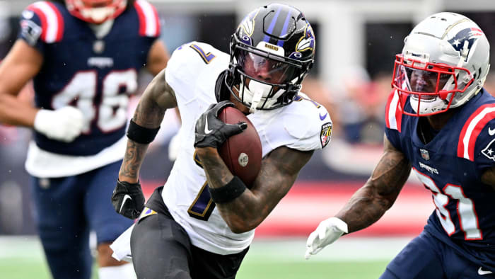 Baltimore Ravens Rashod Bateman